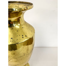 Load image into Gallery viewer, WWII 1944 Brass Trench Art Vase Inert Ammo Primer Vintage Military Collector
