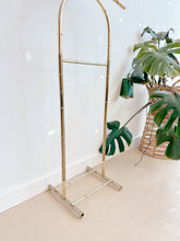 Load image into Gallery viewer, Vintage Brass Faux Bamboo Valet
