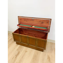 Load image into Gallery viewer, Lane Altavista MCM Blanket Chest End of Bed Bench Vintage Cedar Interior Mid Mod
