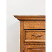 Load image into Gallery viewer, Antique Pedestal Primitive Rustic Provincial European Wood Display Stand
