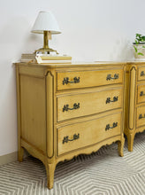 Load image into Gallery viewer, Pair of French Provincial Solid Wood Chests
