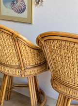 Load image into Gallery viewer, Set of 3 Woven Barstools
