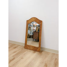 Load image into Gallery viewer, Coastal Pencil Reed Rattan Tall Arched Wall Mirror, Woven Wood Frame
