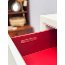 Load image into Gallery viewer, Coastal Mitchell Gold Bob Williams White Dresser, Brass Handles, 8 Drawer
