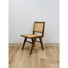 Load image into Gallery viewer, Safavieh Couture Cane Two Tone Accent Chair Coastal Like New
