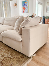 Load image into Gallery viewer, Down filled Linen Cloud Sectional
