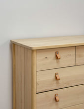 Load image into Gallery viewer, IKEA Rare Dresser-leather pulls
