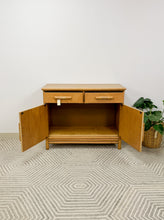 Load image into Gallery viewer, Heywood Wakefield Style Rattan Cabinet
