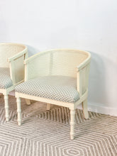 Load image into Gallery viewer, Pair of Faux Bamboo Armchairs
