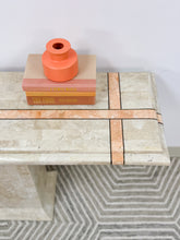 Load image into Gallery viewer, Tessellated Stone Console Table
