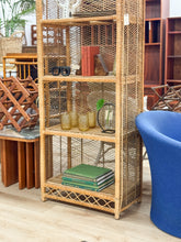 Load image into Gallery viewer, Large Arched Wicker Rattan Shelf

