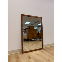 Load image into Gallery viewer, United Furniture MCM Curved Walnut Mirror Vintage Mid-Century Bedroom Mirror
