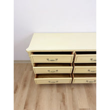 Load image into Gallery viewer, Henry Link Bali Hai Cream Faux Bamboo Six Drawer Dresser Hollywood Regency
