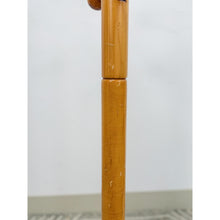 Load image into Gallery viewer, Vintage Atomic Coat Hat Rack Glossy Pine MCM Entryway Stand Mid Century Modern

