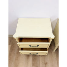 Load image into Gallery viewer, Vintage Henry Link Bali Hai Coastal Hollywood Regency Cream Nightstands
