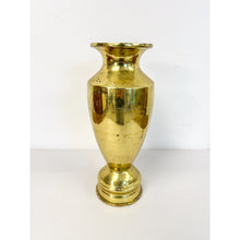 Load image into Gallery viewer, WWII 1944 Brass Trench Art Vase Inert Ammo Primer Vintage Military Collector
