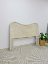 Load image into Gallery viewer, Vintage Queen Pencil Reed Headboard
