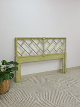 Load image into Gallery viewer, Queen Henry Link Faux Bamboo Headboard
