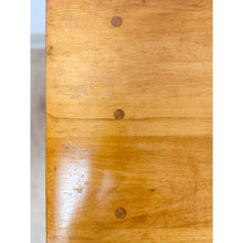 Load image into Gallery viewer, Antique Handmade Rustic Primitive Maple Coffee Table Farmhouse Dowel Joinery
