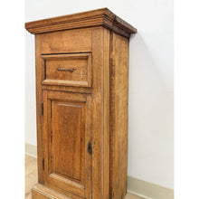 Load image into Gallery viewer, Antique Pedestal Primitive Rustic Provincial European Wood Display Stand
