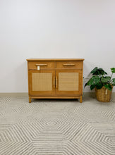 Load image into Gallery viewer, Heywood Wakefield Style Rattan Cabinet
