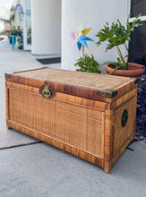 Load image into Gallery viewer, Vintage Woven Trunk
