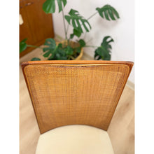 Load image into Gallery viewer, Kodawood Vintage Cane Back Dining Set Table Four Chairs MCM Dining Table
