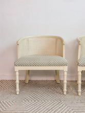 Load image into Gallery viewer, Pair of Faux Bamboo Armchairs
