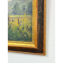 Load image into Gallery viewer, Impressionist Landscape Ralph L. Senecal Signed Oil Board Rural Road Framed
