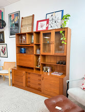 Load image into Gallery viewer, Domino Mobler Danish Teak Wall Unit
