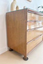 Load image into Gallery viewer, Solid Mahogany Mid Century Credenza
