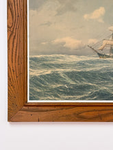 Load image into Gallery viewer, Stormy Ships Art
