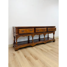 Load image into Gallery viewer, Theodore Alexander Georgian Console Buffet Three Drawer Designer Storage 78"
