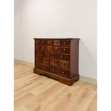 Load image into Gallery viewer, Vintage Apothecary Cabinet Handmade Nineteen Drawer Wood Storage Traditional

