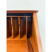 Load image into Gallery viewer, Rare Oriental Rosewood Secretary Writing Desk Fold Out Sheraton Hotel Provenance
