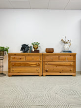 Load image into Gallery viewer, Pair of Solid Pine Dressers
