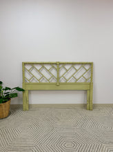 Load image into Gallery viewer, Queen Henry Link Faux Bamboo Headboard
