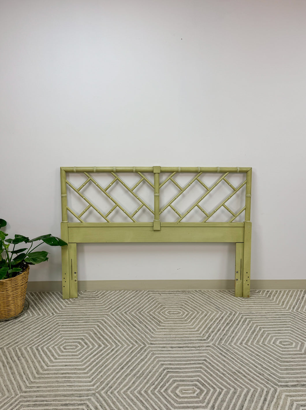 Queen Henry Link Faux Bamboo Headboard