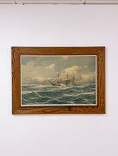 Load image into Gallery viewer, Stormy Ships Art
