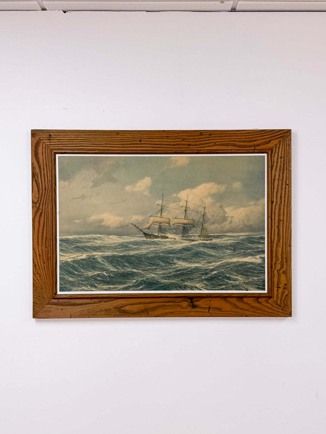 Stormy Ships Art