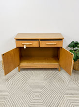 Load image into Gallery viewer, Heywood Wakefield Style Rattan Cabinet
