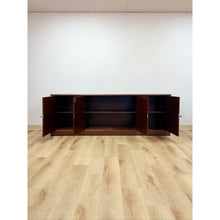 Load image into Gallery viewer, Aurora Mahogany Credenza Sideboard Locking Belgium Mid Century Transitional
