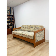 Load image into Gallery viewer, Vintage Sleeper Sofa Hestbæk Danish MCM Teak Convertible Daybed Pullout Couch
