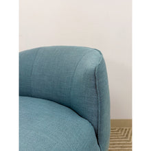 Load image into Gallery viewer, Costal Modern Blue Upholstered Accent Chair Living Room Bedroom Comfortable
