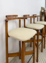 Load image into Gallery viewer, Set of 3 Findahls Møbelfabrik Barstools
