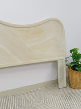 Load image into Gallery viewer, Vintage Queen Pencil Reed Headboard
