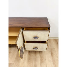 Load image into Gallery viewer, John Richard Designer Amethyst Geode Stone Credenza, Modern Statement Piece
