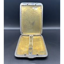 Load image into Gallery viewer, Vintage Art Deco Sterling Silver Cigarette Case In Excellent Condition Jewelry
