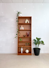 Load image into Gallery viewer, Tall Teak Bookshelf
