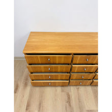 Load image into Gallery viewer, Founders Furniture MCM Blonde Twelve Drawer Dresser Vintage Mid-Century Modern

